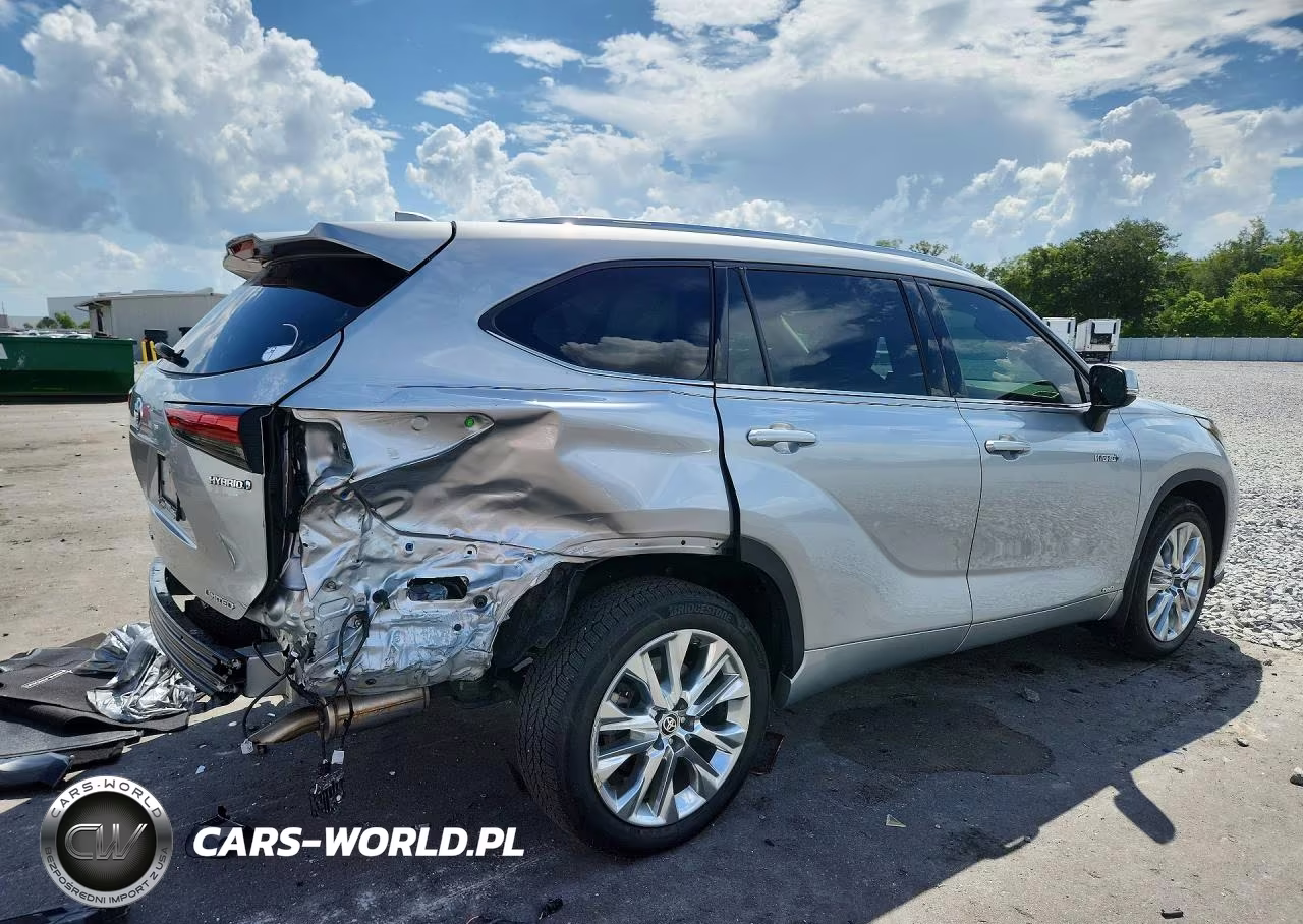2021 Toyota Highlander Hybrid Limited VIN:5TDXBRCH3MS521263 - 3