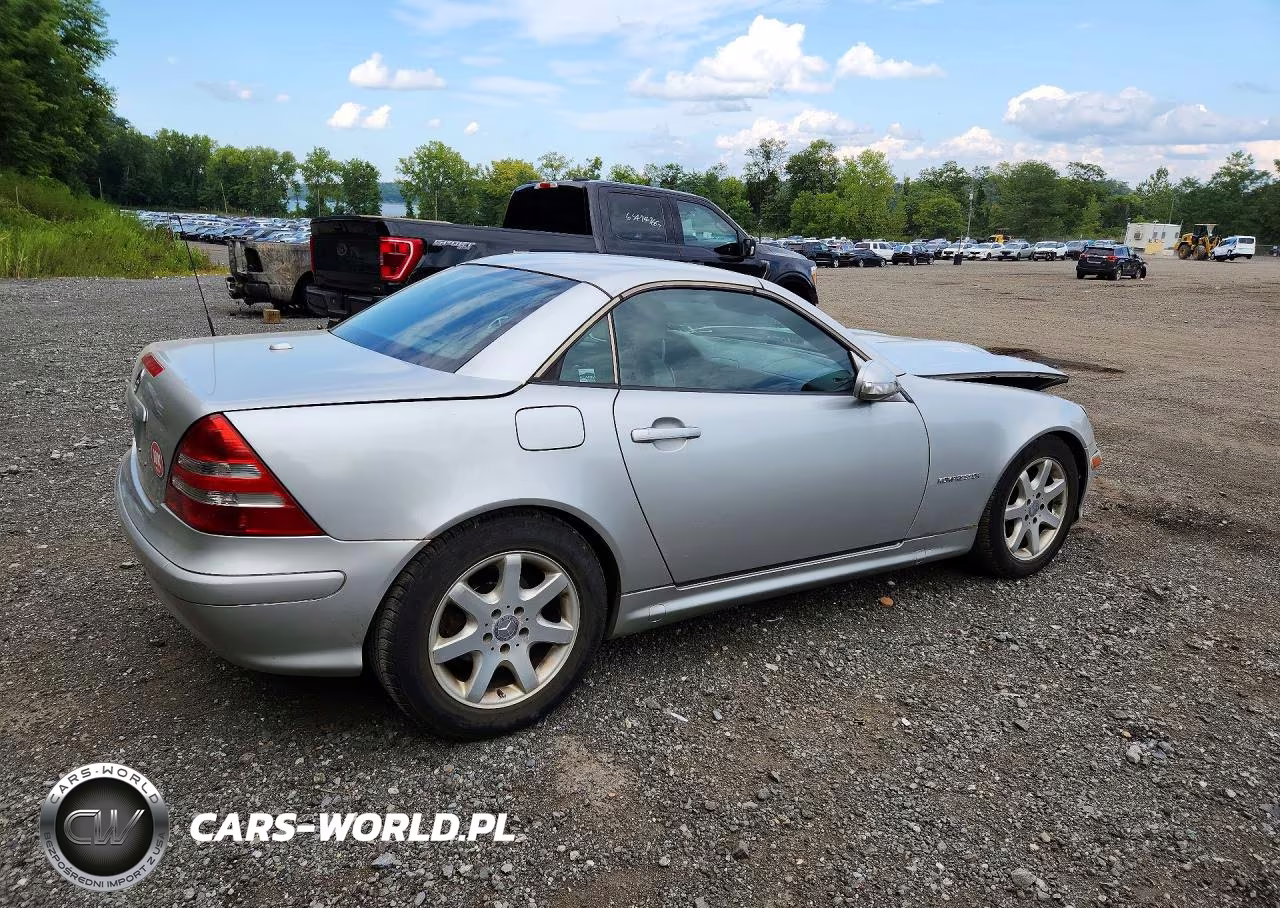 2002 Mercedes-Benz Slk 230 Kompressor VIN:WDBKK49F32F264832 - 3