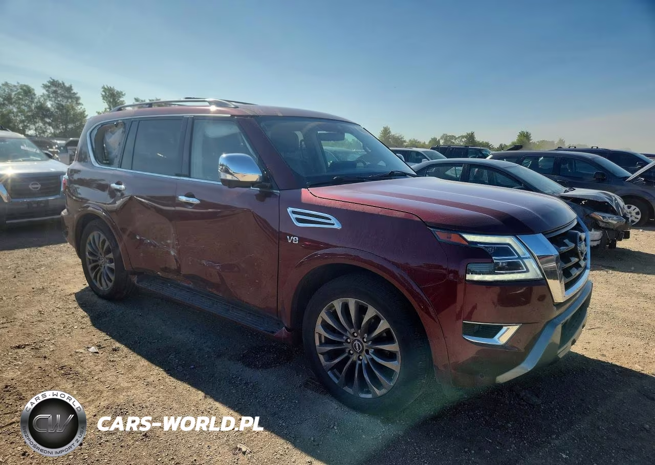 2021 Nissan Armada Platinum VIN:JN8AY2DB5M9794942 - 4