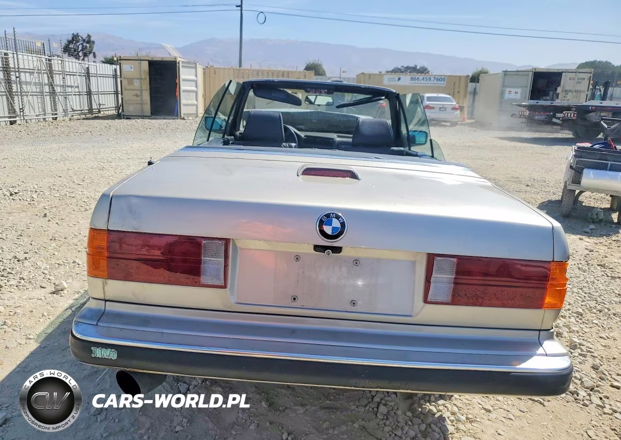 1989 BMW 325 I VIN:WBABB1309K8274383 - 6