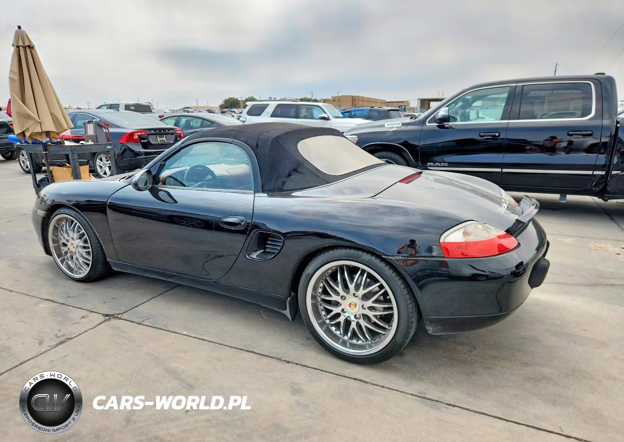 2002 Porsche Boxster VIN:WP0CA29802U623306 - 2