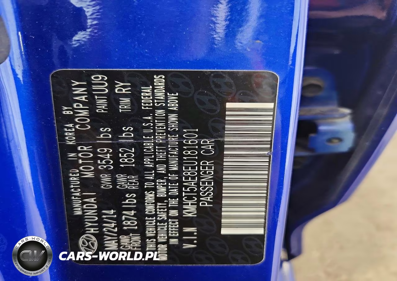 2014 Hyundai Accent Gs VIN:KMHCT5AE8EU181601 - 12