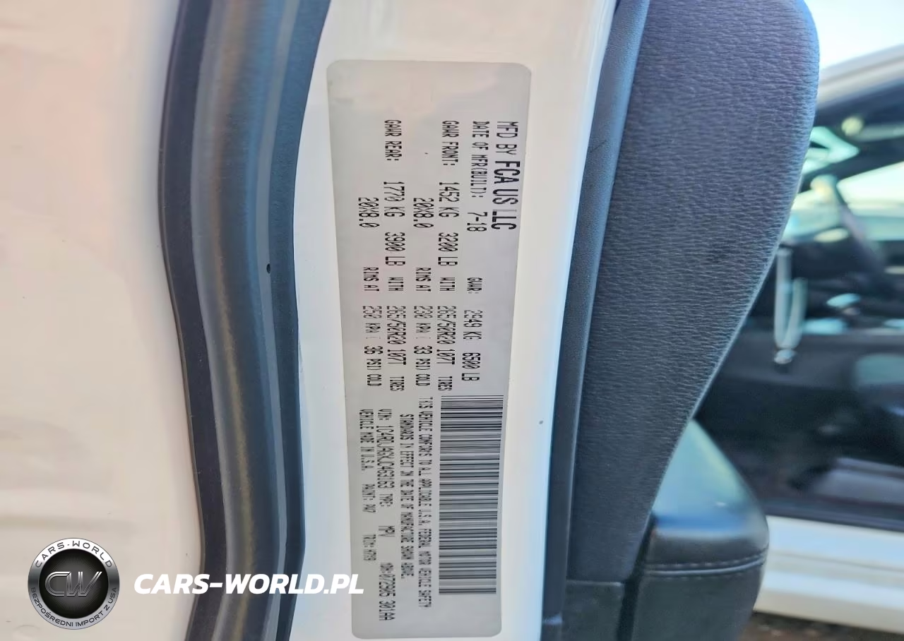 2018 Dodge Durango Sxt VIN:1C4RDJAGXJC463163 - 13