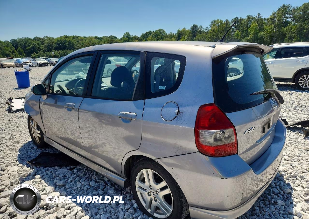 2008 Honda Fit Sport VIN:JHMGD37648S019602 - 2