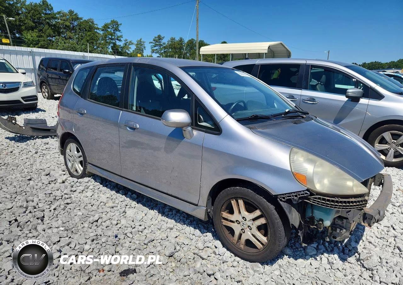 2008 Honda Fit Sport VIN:JHMGD37648S019602 - 4