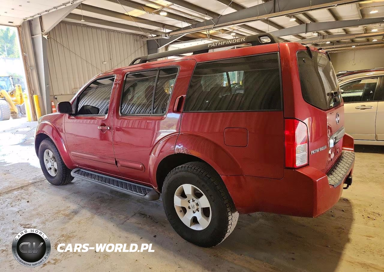 2006 Nissan Pathfinder S VIN:5N1AR18W86C607677 - 2