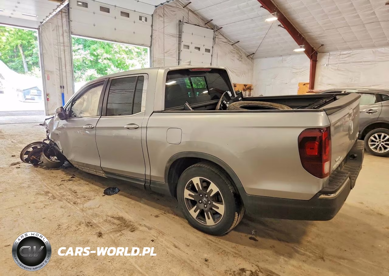 2019 Honda Ridgeline Rtl VIN:5FPYK3F50KB035537 - 2