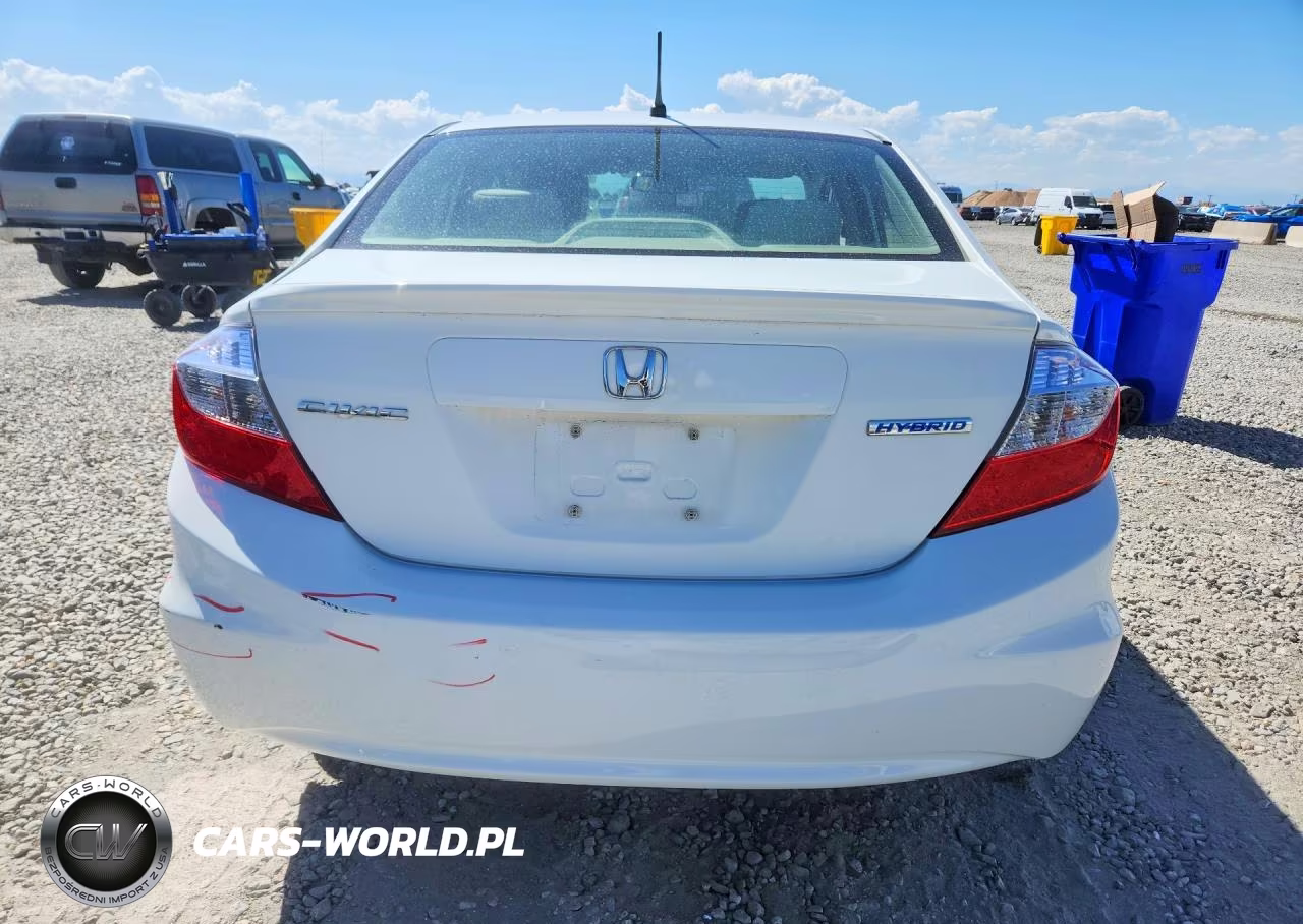 2012 Honda Civic Hybrid VIN:JHMFB4F20CS008563 - 6