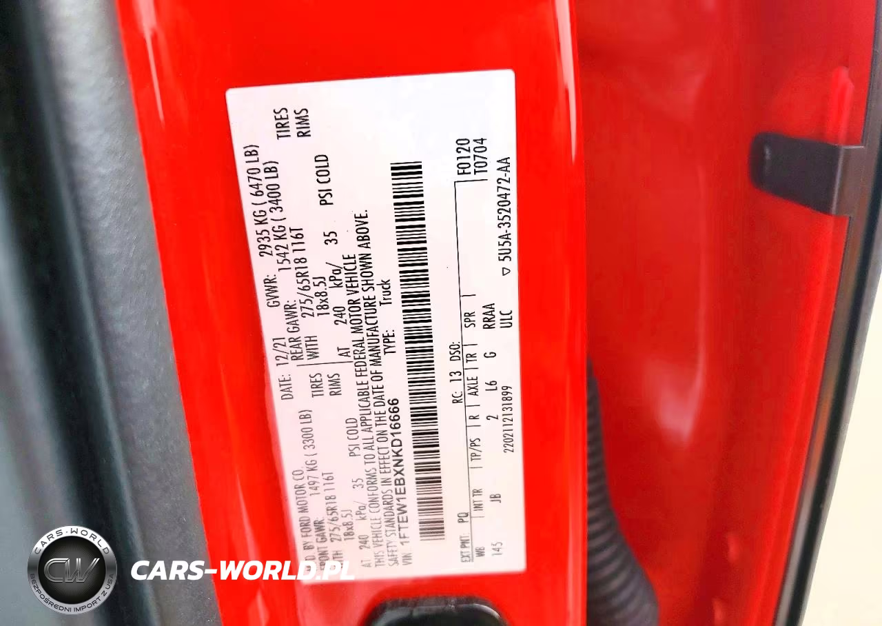 2022 Ford F150 Supercrew VIN:1FTEW1EBXNKD16666 - 12