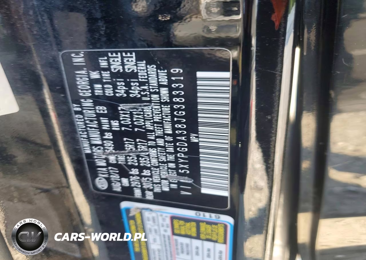 2018 Kia Sorento Lx VIN:5XYPGDA38JG383319 - 13