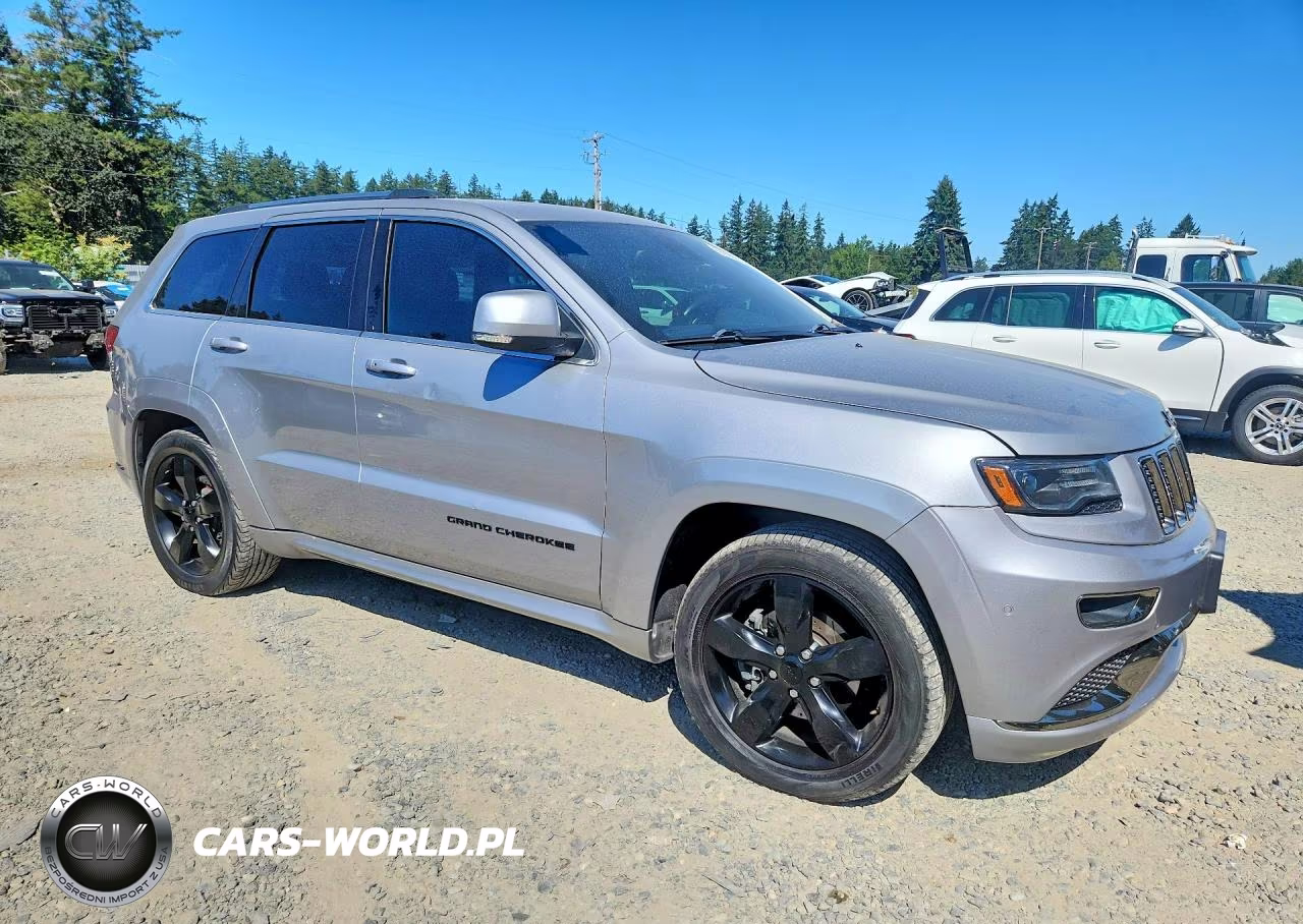 2015 Jeep Grand Cherokee Overland VIN:1C4RJFCM9FC197134 - 4
