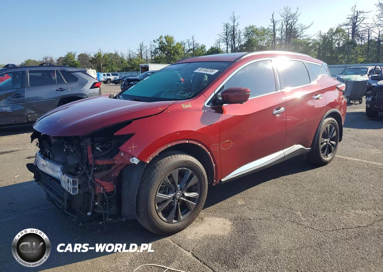 2017 Nissan Murano Sv VIN:5N1AZ2MH0HN187403 - 1
