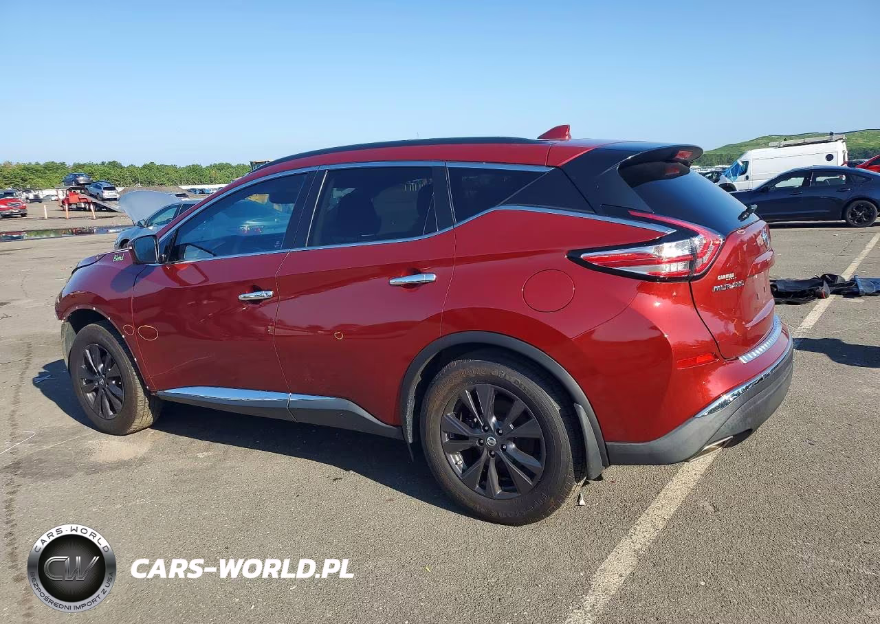 2017 Nissan Murano Sv VIN:5N1AZ2MH0HN187403 - 2