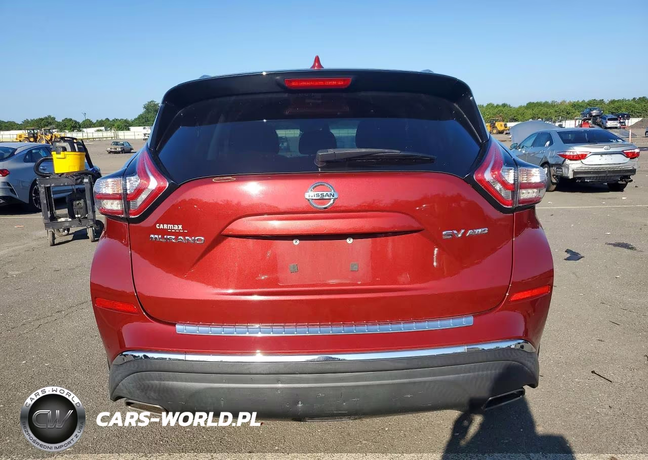 2017 Nissan Murano Sv VIN:5N1AZ2MH0HN187403 - 6