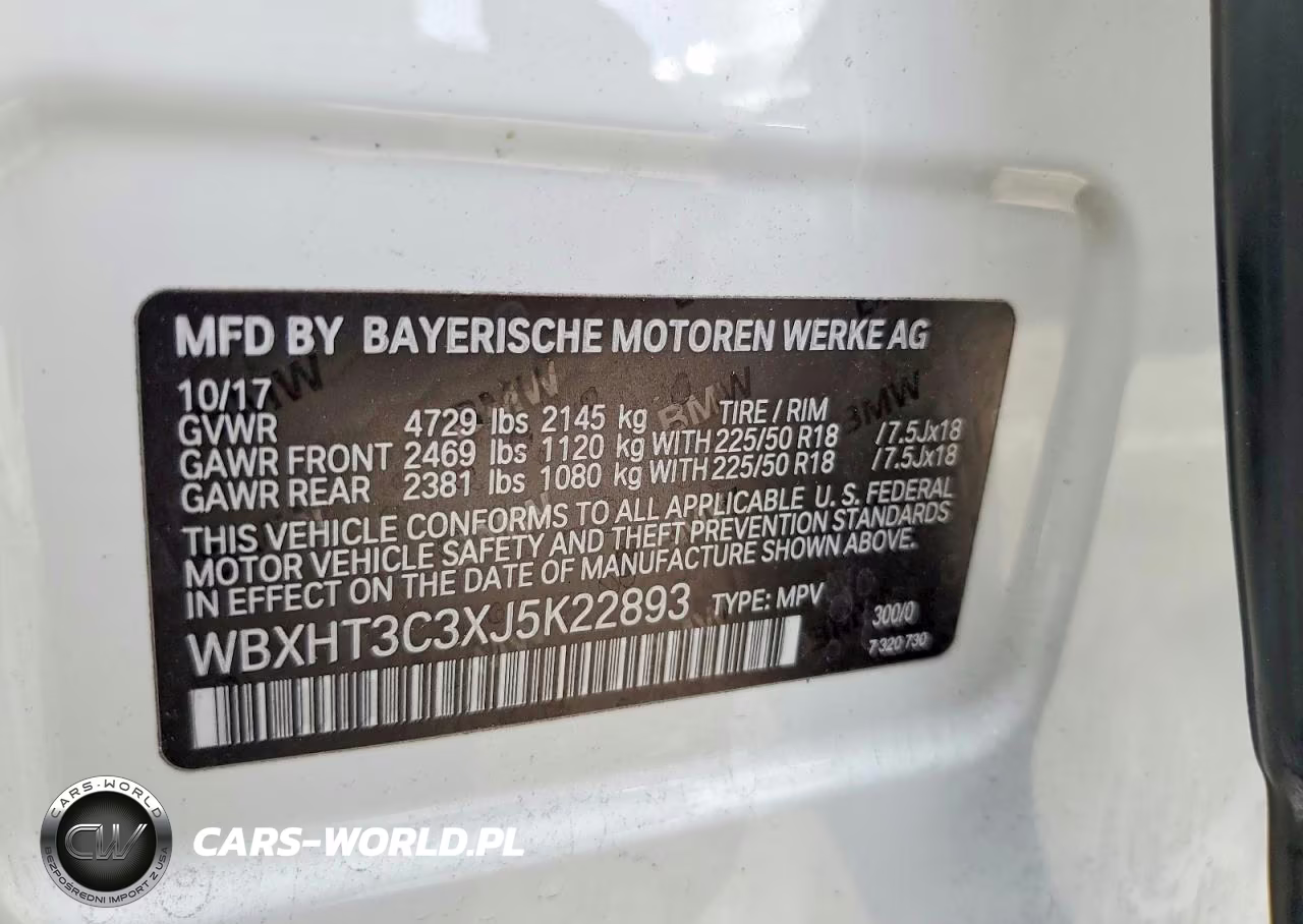2018 BMW X1 xDrive28I VIN:WBXHT3C3XJ5K22893 - 13