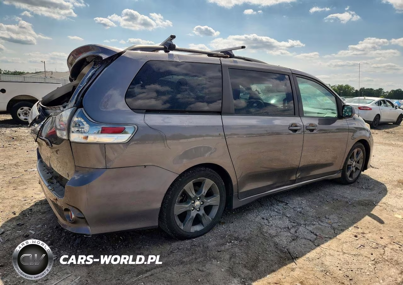 2012 Toyota Sienna Sport VIN:5TDXK3DC2CS181084 - 3