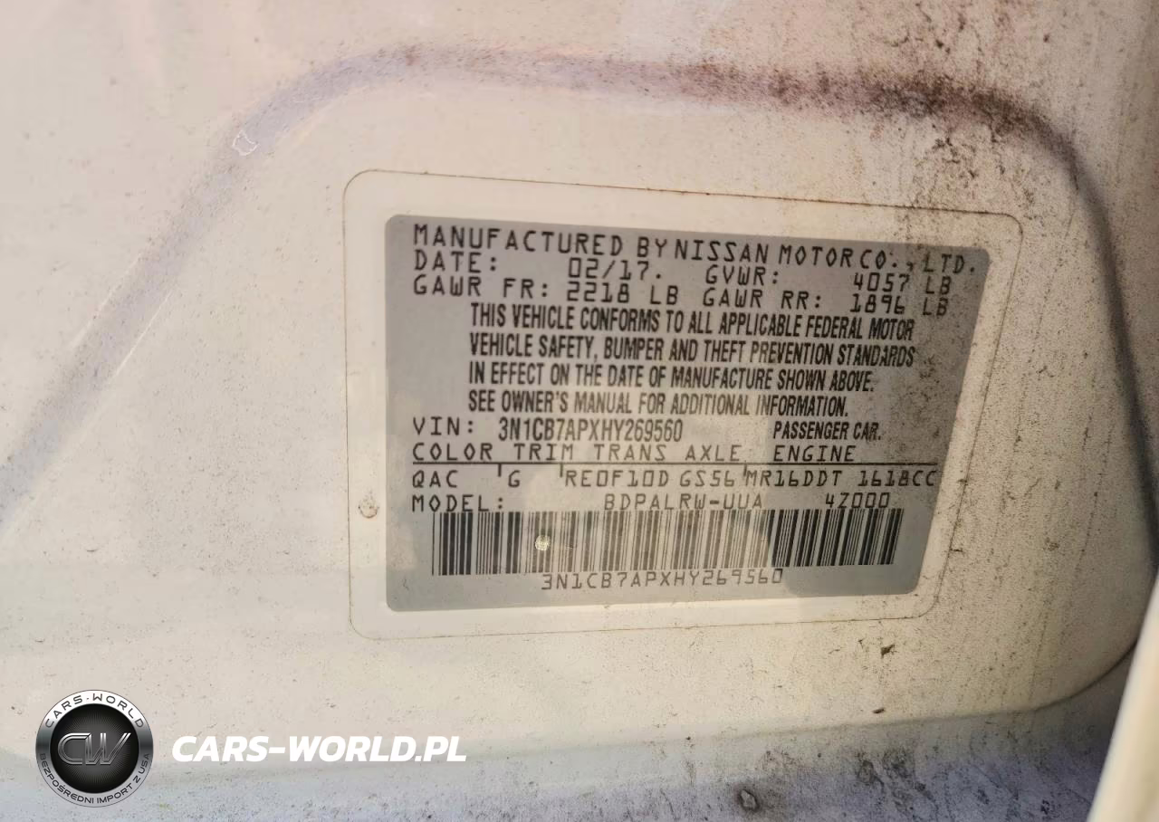 2017 Nissan Sentra Sr Turbo VIN:3N1CB7APXHY269560 - 13