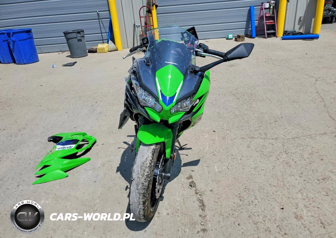 2026 Kawasaki Ex650 P VIN:ML5EXEP10TDAH0262 - 2
