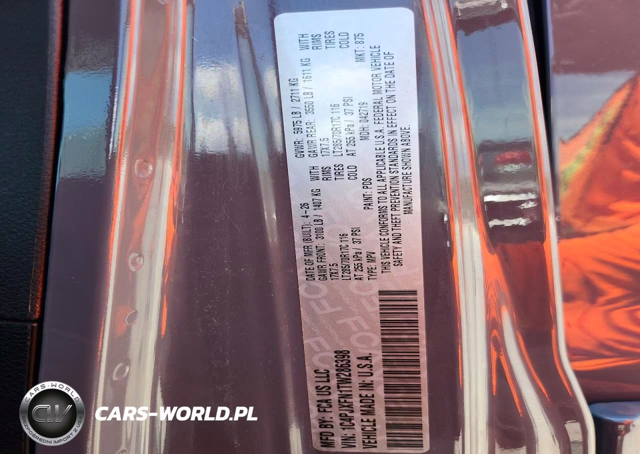 2026 Jeep Wrangler Rubicon VIN:1C4PJXFN1TW286398 - 13