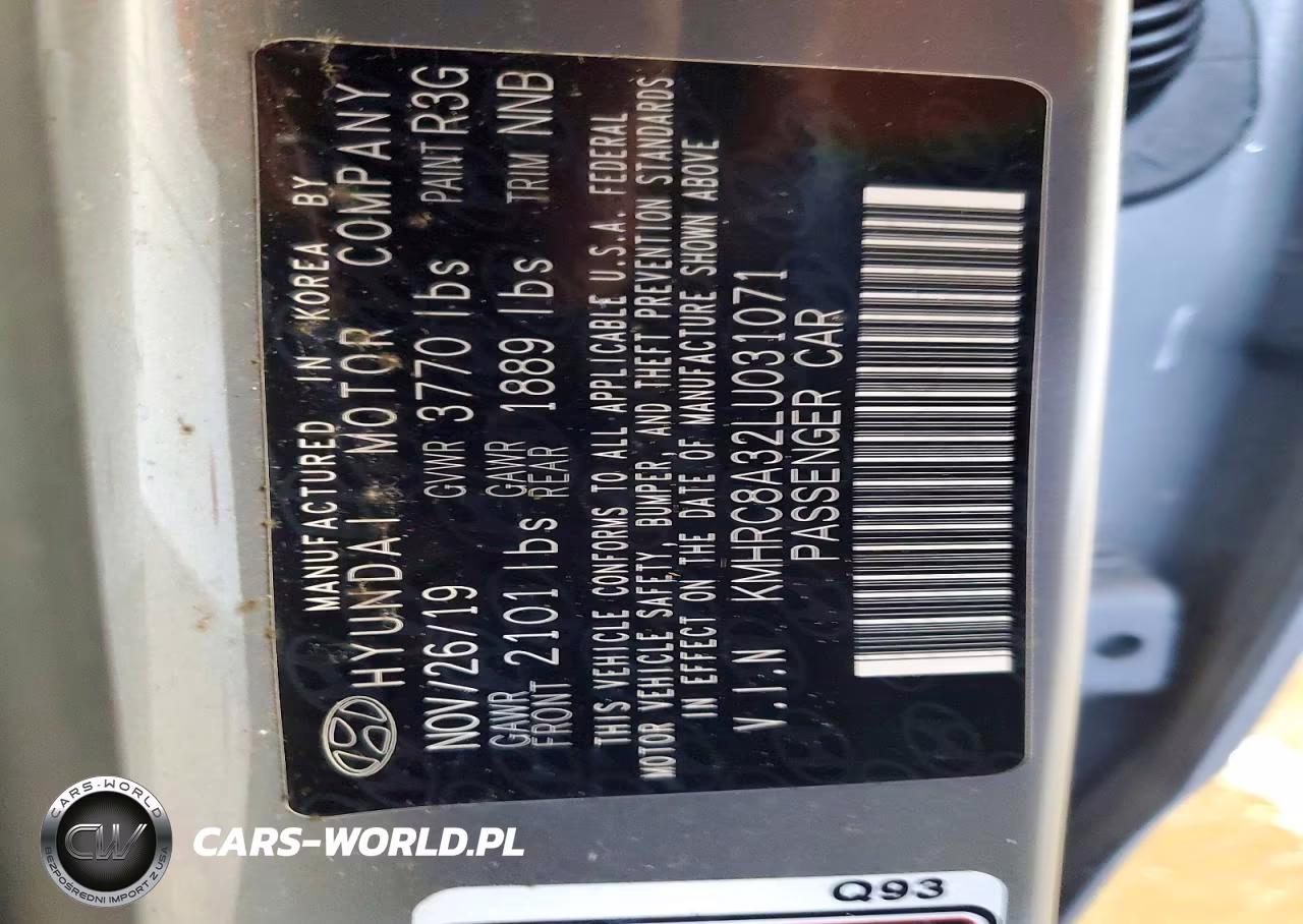 2020 Hyundai Venue Sel VIN:KMHRC8A32LU031071 - 12