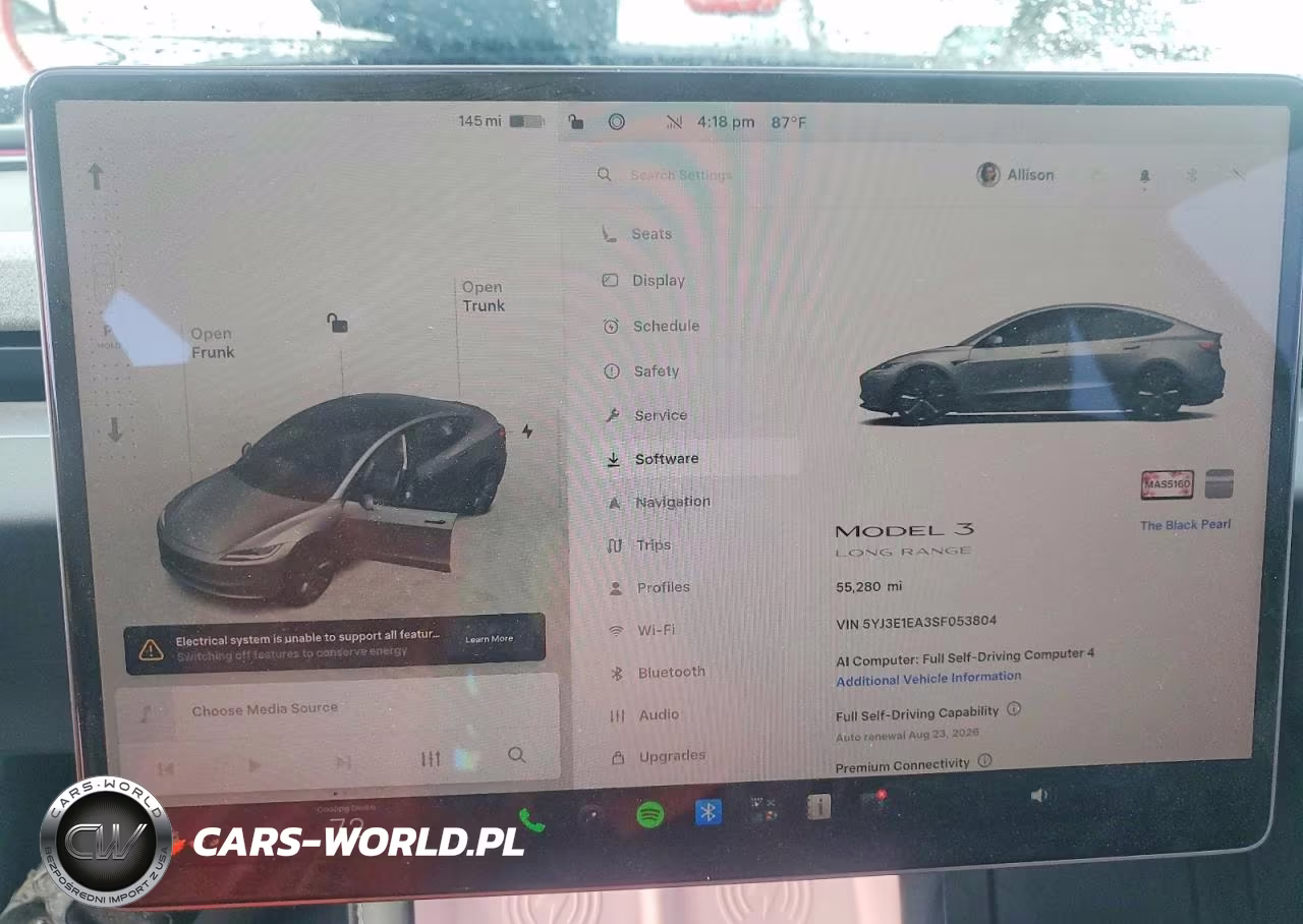 2025 Tesla Model 3 VIN:5YJ3E1EA3SF053804 - 9