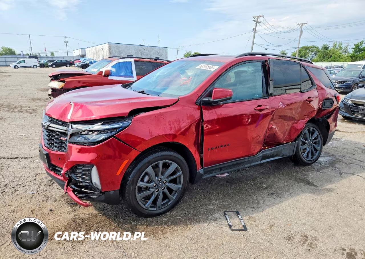 2023 Chevrolet Equinox Rs VIN:3GNAXWEG5PS129449 - 1
