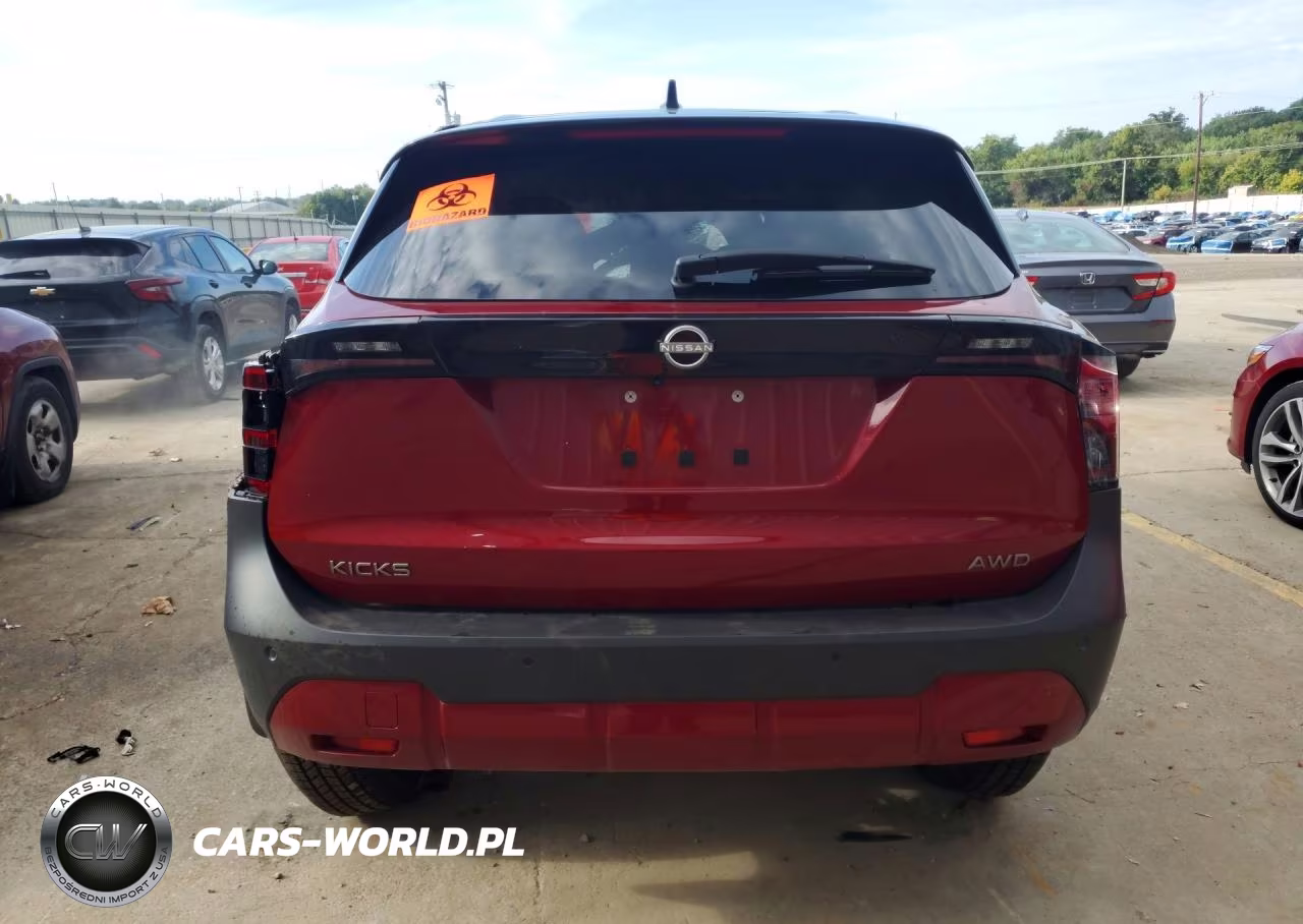 2025 Nissan Kicks Sv VIN:3N8AP6CB9SL300971 - 6