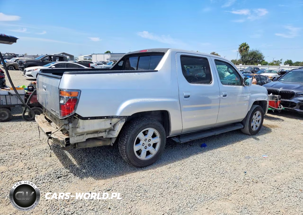 2006 Honda Ridgeline Rtl VIN:2HJYK16516H513215 - 3