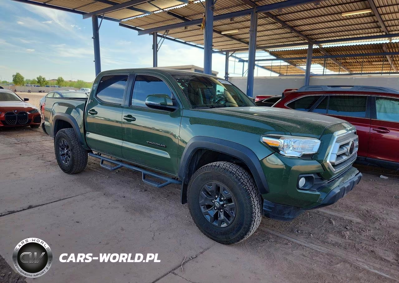 2021 Toyota Tacoma Sr5 V6 VIN:5TFCZ5AN0MX250393 - 4
