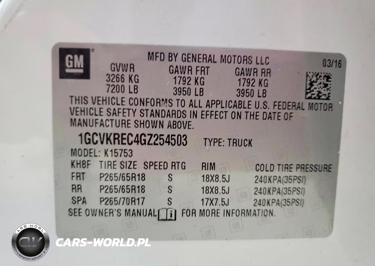 2016 Chevrolet Silverado K1500 Lt VIN:1GCVKREC4GZ254503 - 12