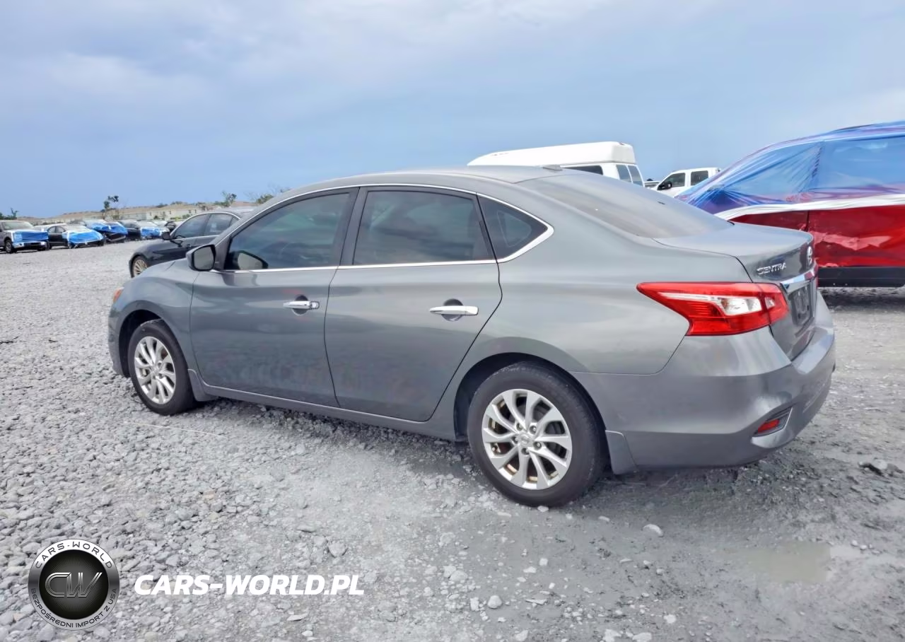 2018 Nissan Sentra Sv VIN:3N1AB7AP8JY207829 - 2