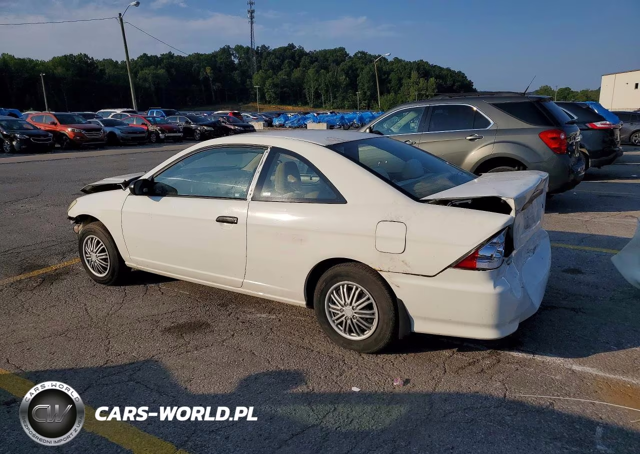 2004 Honda Civic Dx Vp VIN:1HGEM22164L048460 - 2