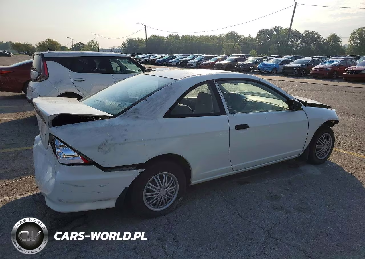 2004 Honda Civic Dx Vp VIN:1HGEM22164L048460 - 3