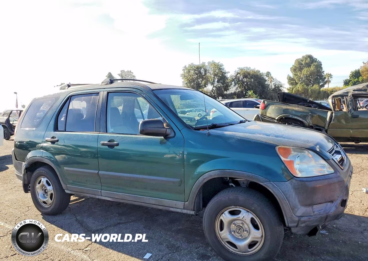 2002 Honda Cr-V Lx VIN:JHLRD68492C010326 - 4