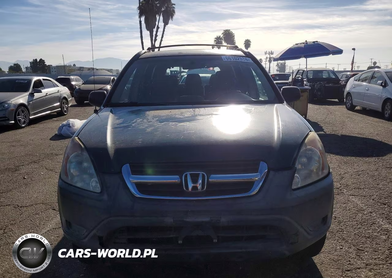 2002 Honda Cr-V Lx VIN:JHLRD68492C010326 - 5