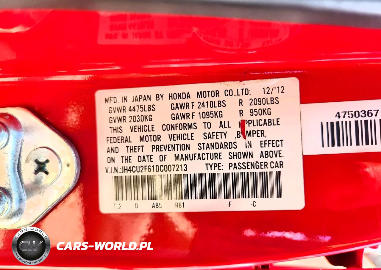 2013 Acura Tsx Tech VIN:JH4CU2F61DC007213 - 12