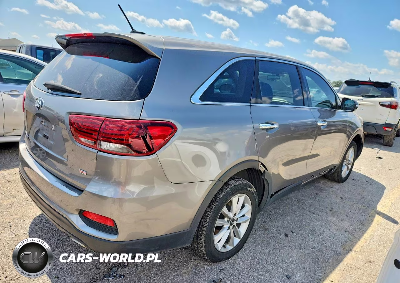 2019 Kia Sorento Lx VIN:5XYPG4A35KG499322 - 3