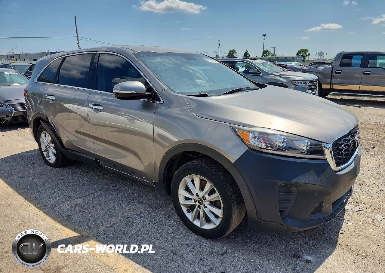 2019 Kia Sorento Lx VIN:5XYPG4A35KG499322 - 4