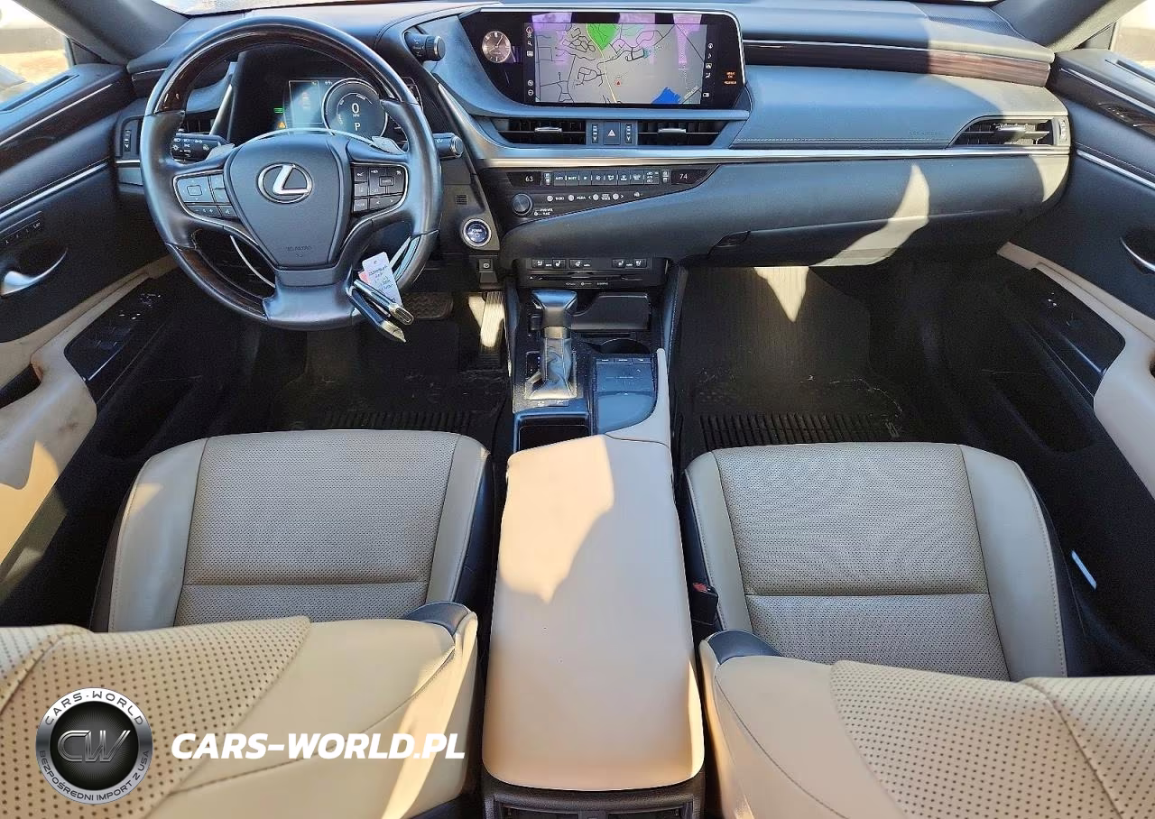 2020 Lexus Es 300H VIN:58AD21B11LU008973 - 8