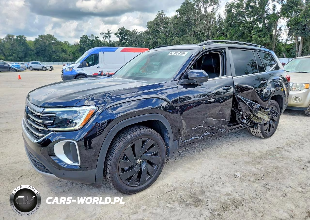 2024 Volkswagen Atlas Se VIN:1V2JR2CAXRC514541 - 1