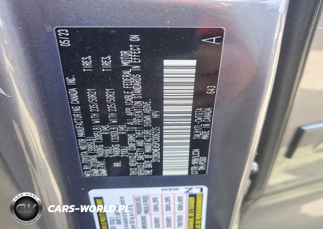 2023 Lexus Rx 500H F Sport VIN:2T2BCMEA5PC006235 - 14