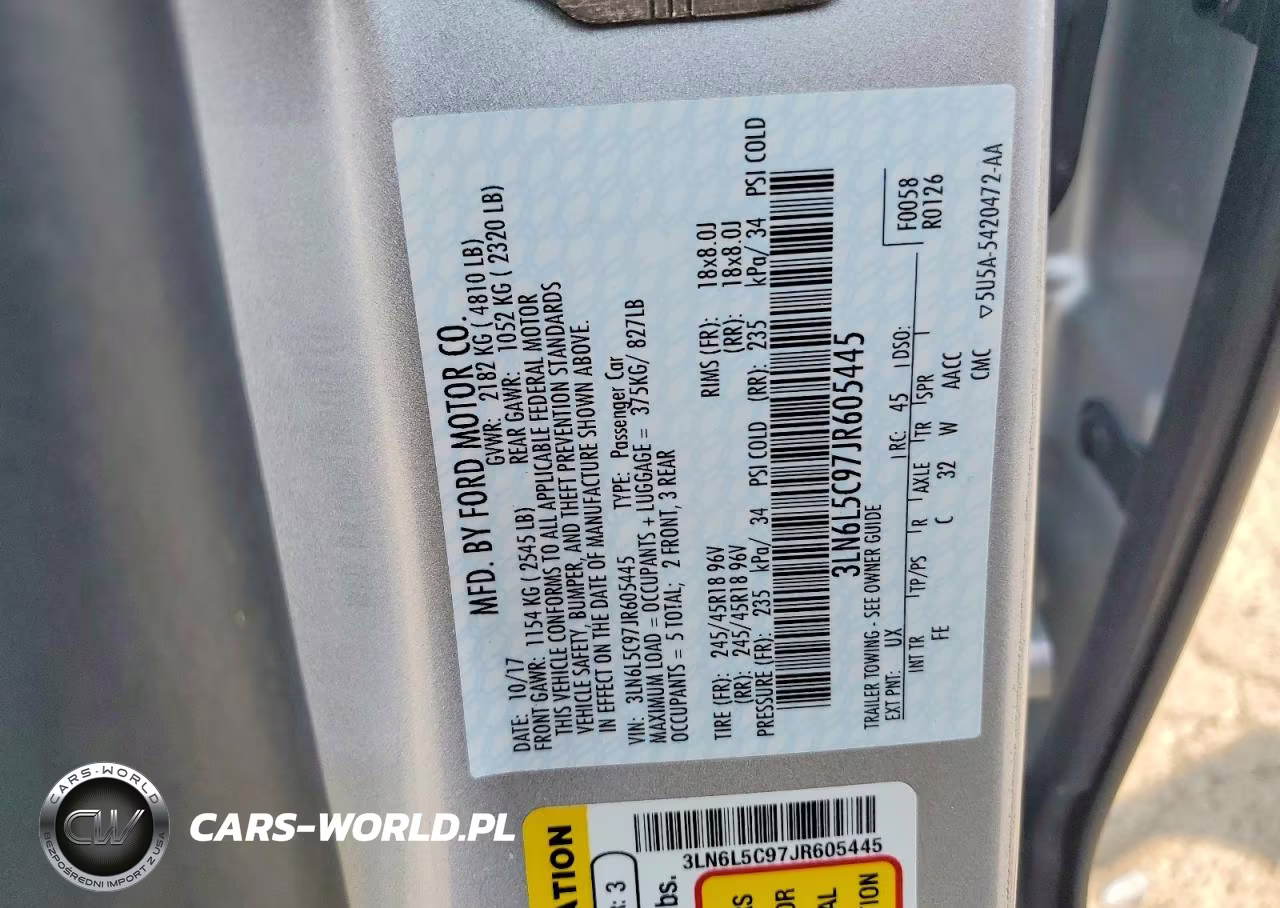 2018 Lincoln Mkz Select VIN:3LN6L5C97JR605445 - 12