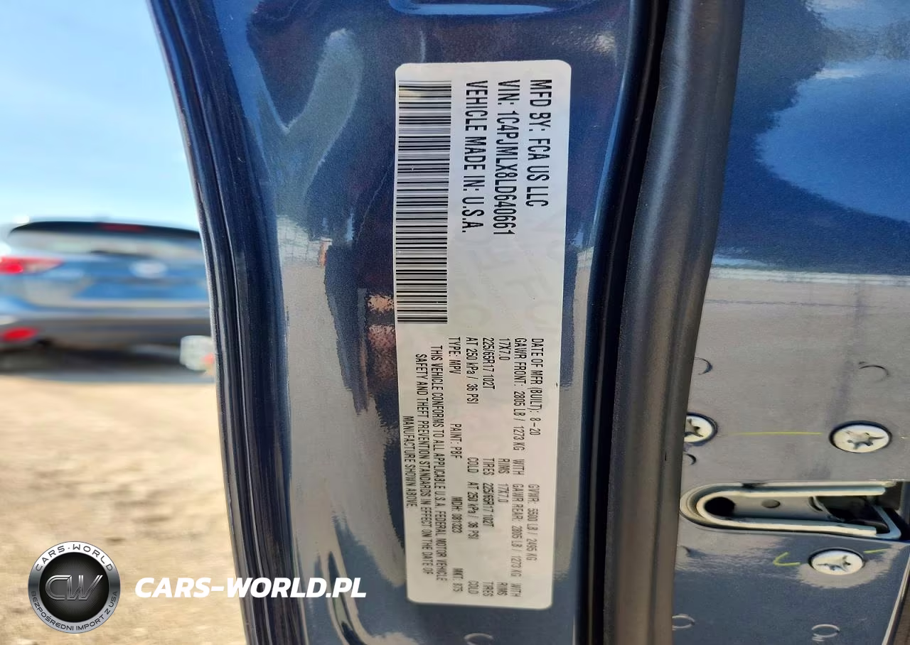 2020 Jeep Cherokee Latitude Plus VIN:1C4PJMLX8LD640661 - 13