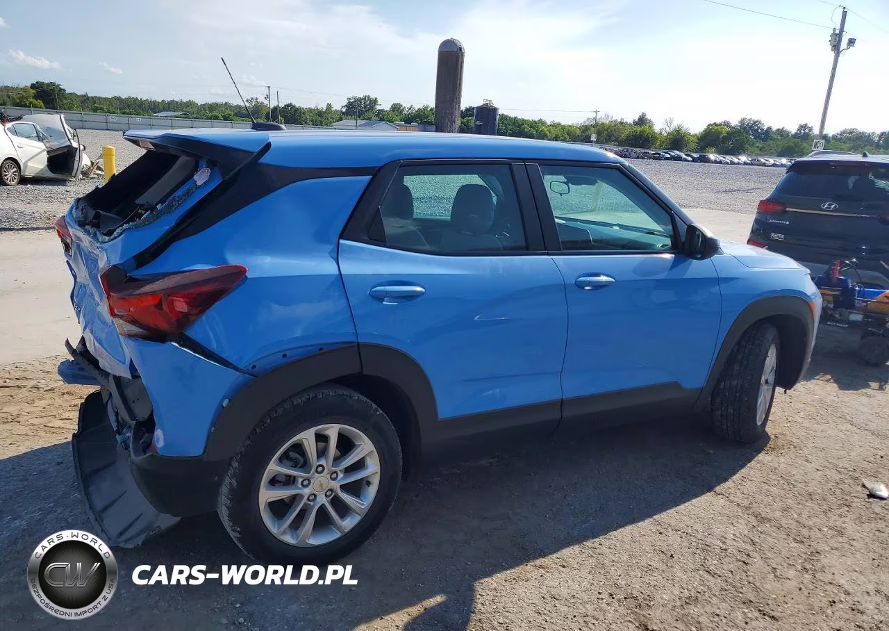 2024 Chevrolet Trailblazer Ls VIN:KL79MMSL1RB100665 - 3