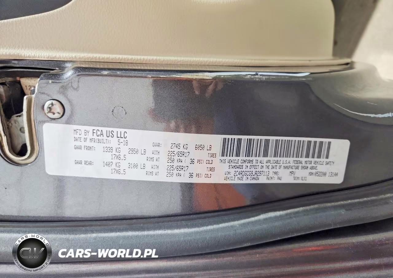 2018 Dodge Grand Caravan Sxt VIN:2C4RDGCG9JR297113 - 13