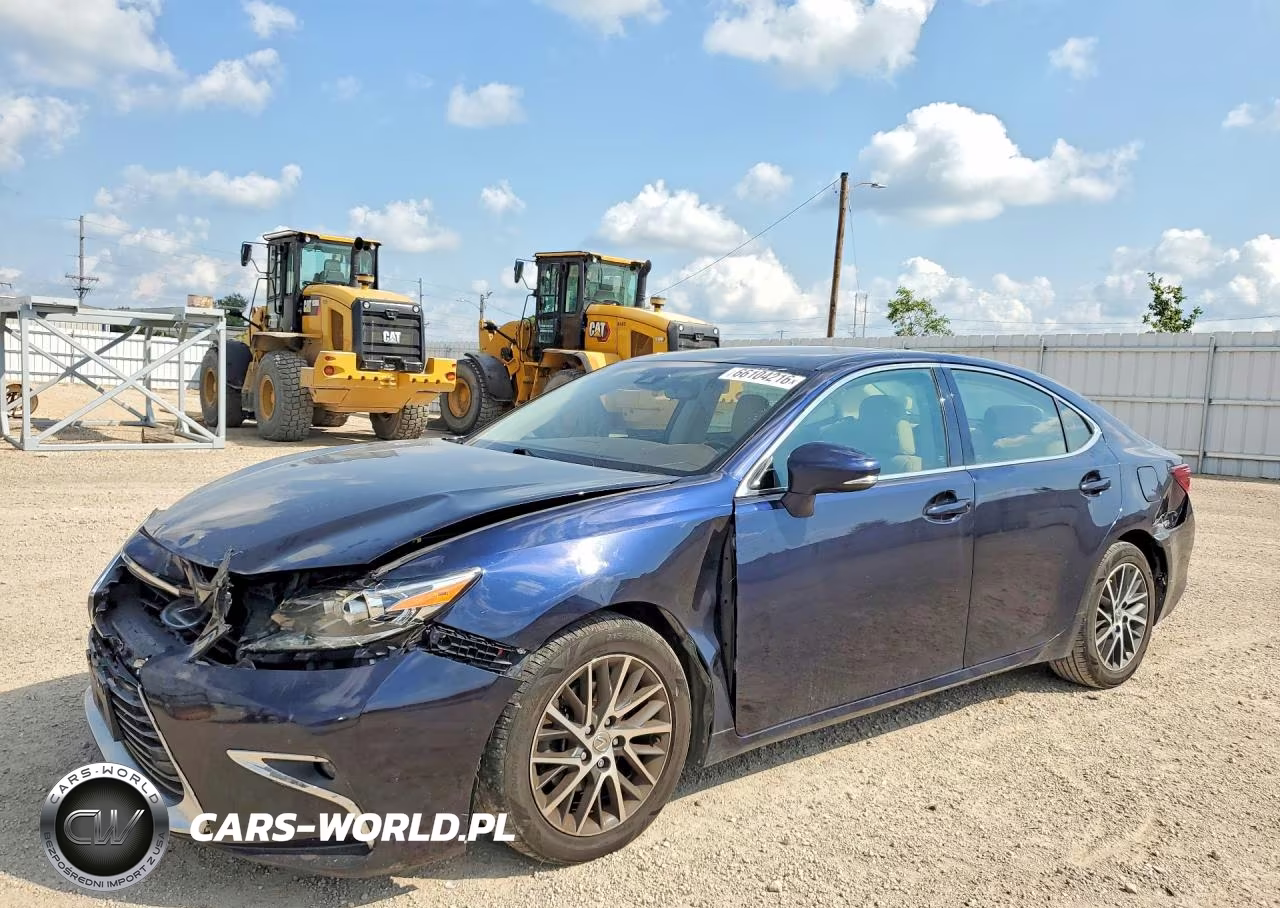 2017 Lexus Es 350 VIN:58ABK1GG8HU036006 - 1