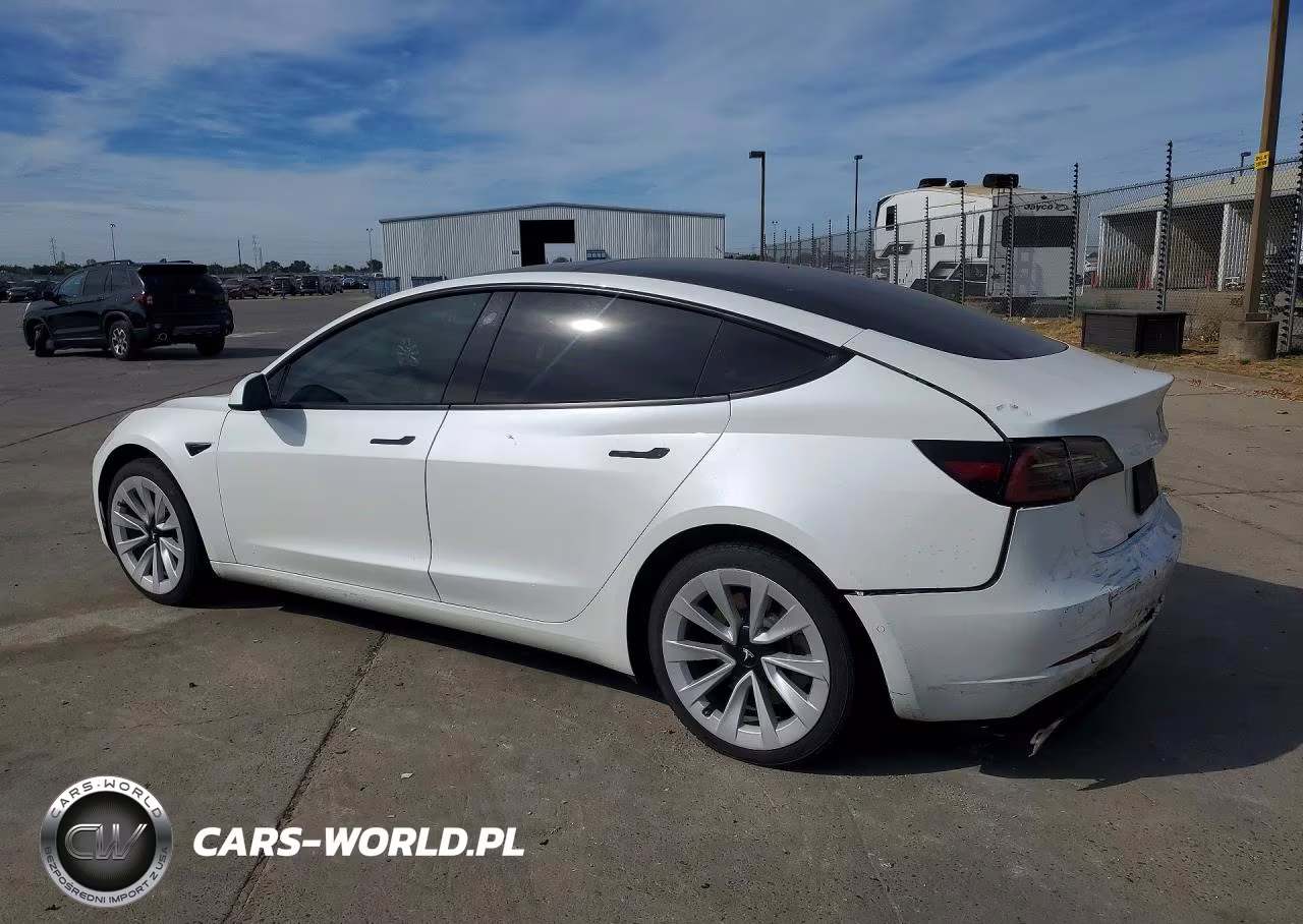 2022 Tesla Model 3 VIN:5YJ3E1EA1NF297570 - 2
