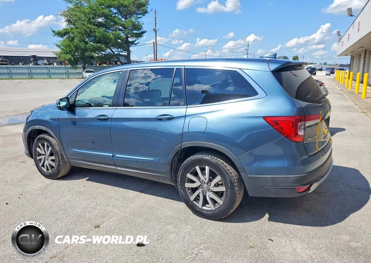2021 Honda Pilot Ex VIN:5FNYF5H3XMB024326 - 2