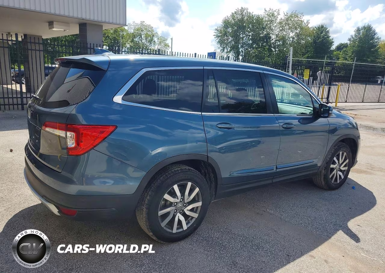 2021 Honda Pilot Ex VIN:5FNYF5H3XMB024326 - 3