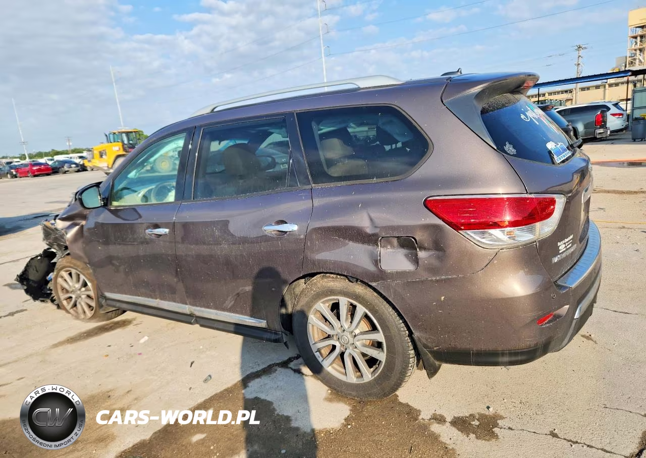 2015 Nissan Pathfinder Sl VIN:5N1AR2MNXFC604413 - 2